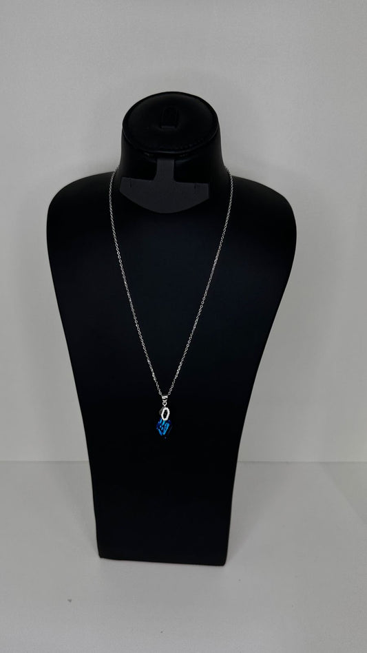 necklace blue