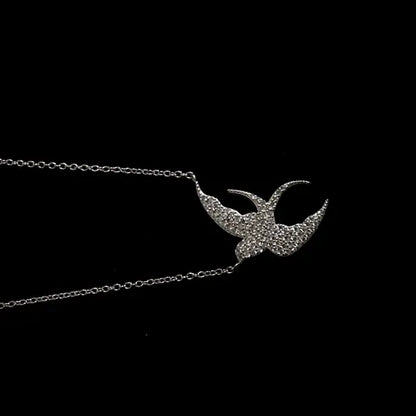 Dove of peace necklace