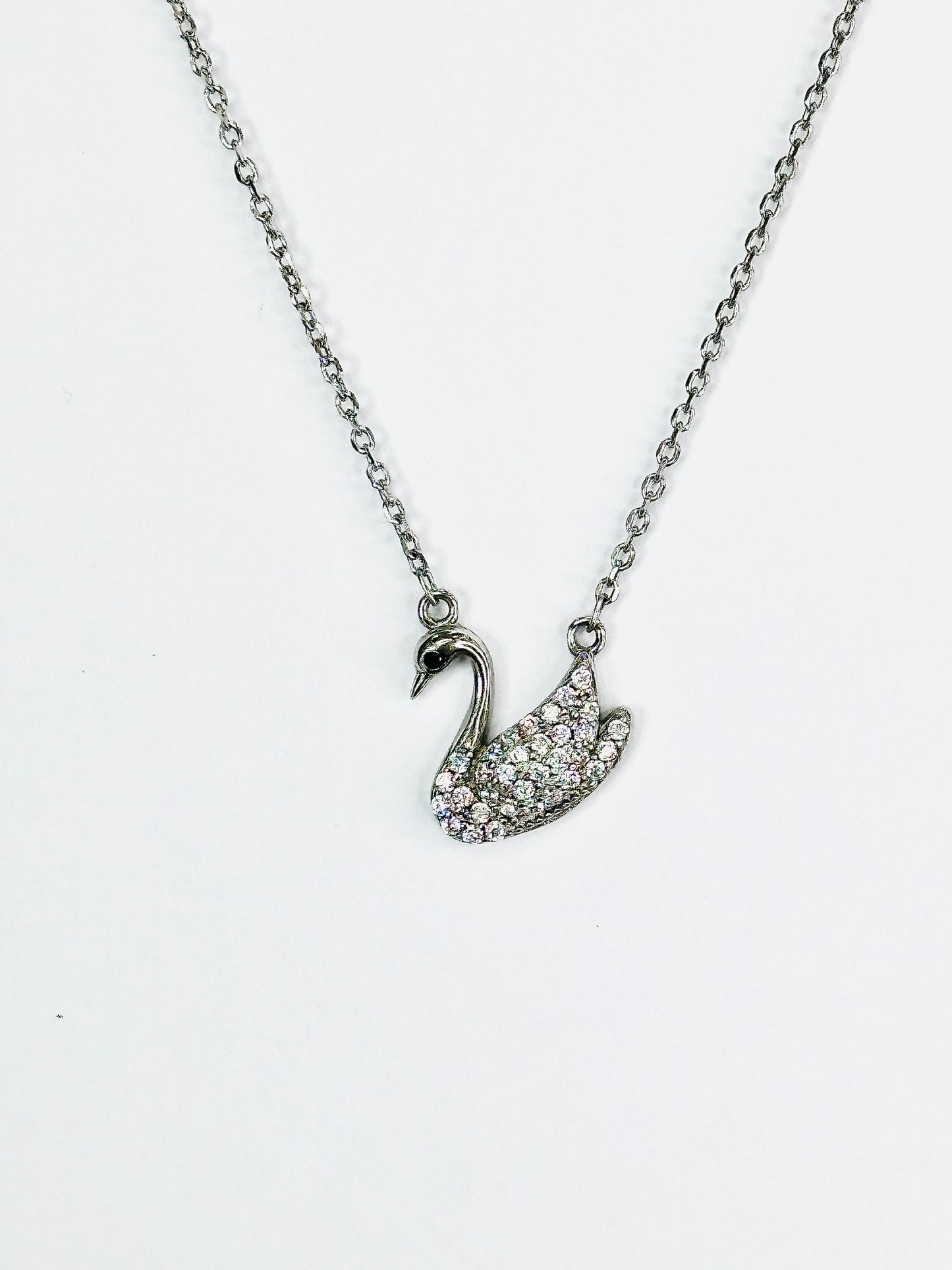 swan necklace